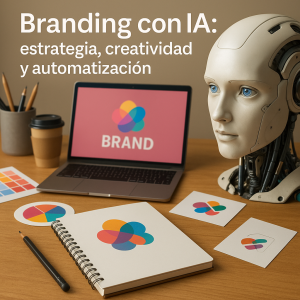 Branding con IA: estrategia, creatividad y automatización
