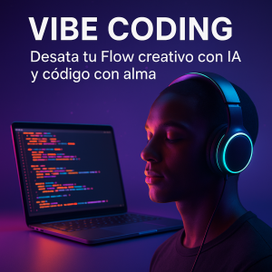 VIBE CODING. Desata tu Flow creativo con IA y código con alma