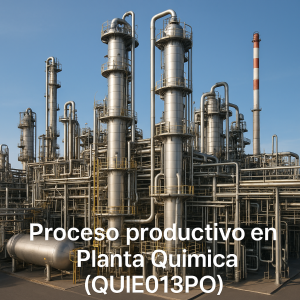 Proceso productivo en Planta Química (QUIE013PO)