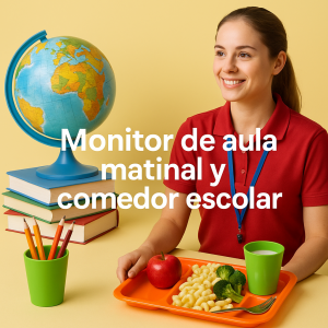 Monitor de aula matinal y comedor escolar