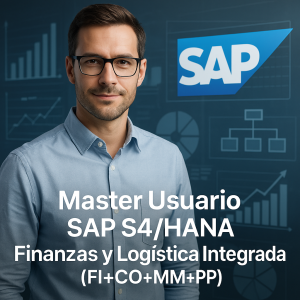 Master Usuario SAP S4/HANA Finanzas y Logística Integrada (FI+CO+MM+PP)