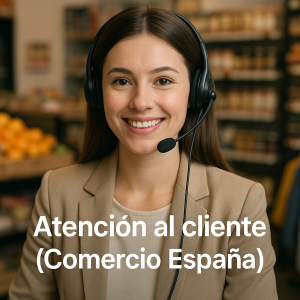 Atención al cliente (Comercio España)