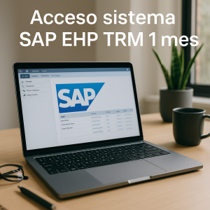 Acceso sistema SAP EHP TRM 1 mes