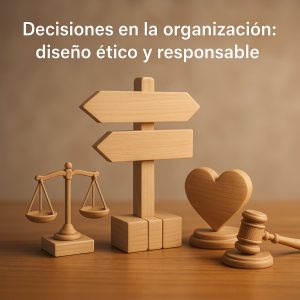 Decisiones en la organización: diseño ético y responsable