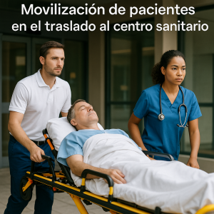 Movilización de pacientes en el traslado al centro sanitario
